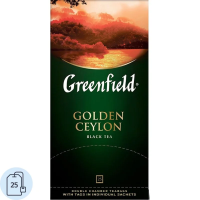Чай Greenfield Golden Ceylon (Голден Цейлон), черный, 25 пакетиков