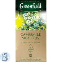 Чай Greenfield Camomile Medow (Камомайл Медоу), травяной, 25 пакетиков
