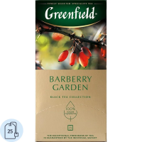 Чай Greenfield Burberry Garden (Барберри Гарден), черный, 25 пакетиков